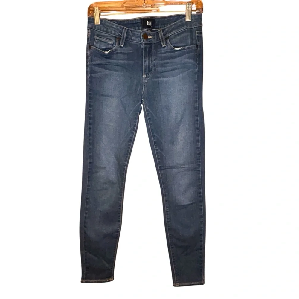 PAIGE‎ Verdugo Ultra Skinny Jeans Women’s Size 28 Stretch Denim Made in USA